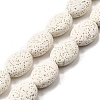 Dyed Natural Lava Rock Beads Strands G-A264-A02-01C-1