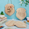 4Pcs Wooden Display Pedestals ODIS-FG0002-06B-4