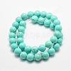 Natural Magnesite Beads Strands G-E384-01-8mm-3