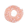 Electroplate Glass Beads Strands EGLA-A044-T3mm-L21-3