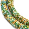 Baking Paint Synthetic Turquoise Beads Strands G-H060-02B-02-4