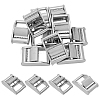 10Pcs Stainless Steel Cam Lock Lever Buckles STAS-GO0001-35-1