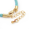 Brass Links Bracelets BJEW-F362-E-4