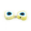 Handmade Polymer Clay Beads CLAY-T019-08C-4