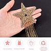 Sparkling Rhinestone Hotfix Rhinestone Iron on Patches DIY-FG0001-39-3