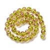 Luminous Handmade Glod Sand Lampwork Beads Strands LAMP-B028-03M-10mm-3