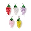 Glass Pendants PALLOY-JF02933-1