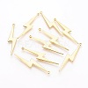 Tibetan Style Alloy Lightning Big Pendants LS-PALLOY-AD92395-G-LF-2