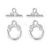 Tibetan Style Toggle Clasps LS-TIBE-2106-P-NR-3