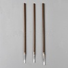3Pcs Wood Chinese Calligraphy Brush OFST-WH0014-005A-1
