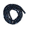 Natural Pietersite Beads Strands G-P553-G02-02-3