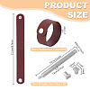DIY Number Letter Pattern Cord Bracelet Making Kits DIY-PH0009-04-2