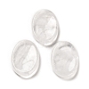 Natural Quartz Crystal Oval Worry Stone G-R487-01B-1