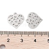 316 Stainless Steel Charms STAS-C096-12C-P-3