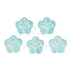 Transparent Spray Painted Glass Beads LS-GLAA-N035-029-C01-2
