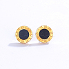 304 Stainless Steel Stud Earrings for Women YW6838-02-1