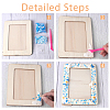 DIY Ocean Theme Photo Frame Making Kit DIY-OC0010-13-4