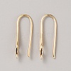 Brass Earring Hooks KK-WH0066-09G-1