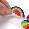 Colorful Paper Gift Tag Stickers DIY-B040-01B-6