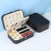 Double Layer PVC Jewelry Organizer Case PW-WG46999-06-1