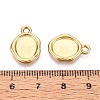 304 Stainless Steel Pendant Cabochon Settings X-STAS-T067-11G-3