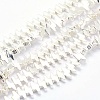 Electroplate Non-magnetic Synthetic Hematite Beads Strands G-L485-19-S-1