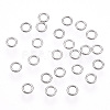 Non-Tarnish 304 Stainless Steel Open Jump Rings X-STAS-R065-45-1
