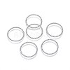 Tibetan Style Linking Rings TIBE-EA8631Y-1P-NR-1