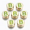 Alloy Enamel Beads X-ENAM-S122-029B-RS-1