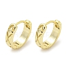 Brass Hoop Earrings EJEW-L211-010A-G-1