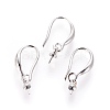 Brass Earring Hooks KK-E779-01-2