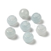 Natural White Jade(Dyed) European Beads G-N342-03R-1