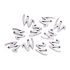 Tarnish Resistant 201 Stainless Steel Charms STAS-R105-W-2