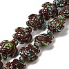 Synthetic Turquoise Dyed Beads Strands G-P507-05I-1