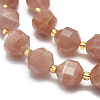 Natural Sunstone Beads Strands G-K303-A08-10mm-3