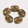 Tibetan Style Wavy Spacer Beads LS-TIBEP-A11067-AB-FF-2