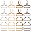 20Pcs 12 Styles Iron D Ring DIY-PH0028-86-1