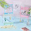   6 Sets 6 Styles Acrylic Earring Display Stands EDIS-PH0001-71-5