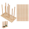 Wood Adjustable Cup Lid Holder ODIS-WH0030-142-1
