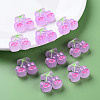 Transparent Acrylic Beads MACR-S374-04B-03-6