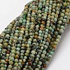 Natural African Turquoise(Jasper) Beads Strands G-N0188-02-2mm-1