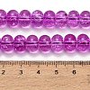 Dyed Imitation Gemstone Glass Beads Strands GL-Z001-03B-06-4