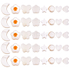 160Pcs 8 Styles Natural Freshwater Shell Beads Strands SHEL-TA0001-08-2