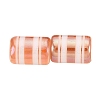 Electroplate Glass Beads EGLA-Q137-01A-A01-1
