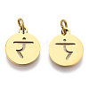 304 Stainless Steel Charms STAS-Q201-T446G-05-1
