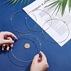 4Pcs 2 Colors 304 Stainless Steel Choker Necklace Making NJEW-UN0001-80-4