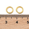 Brass Open Jump Rings X-JRC7mm-G-NR-4