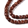 Synthetic Goldstone Beads Strands G-N342-129-3