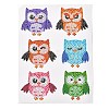 DIY Owl Diamond Painting Stickers Kits For Kids DIY-O016-05-2