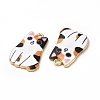 Alloy Enamel Pendants ENAM-M046-12G-A-4